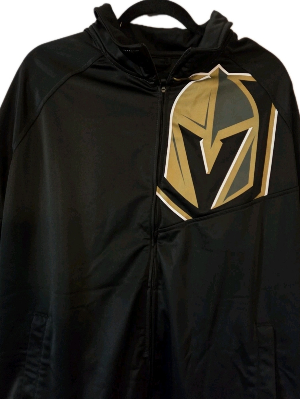 Vegas Golden Knights G-III Sports by Carl Banks Black Full Zip Jacket Size XL - Picture 3 of 9